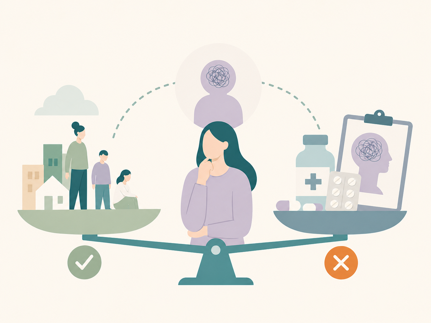 No abordar problemas de salud mental sin contextualizar los determinantes sociales de la salud para evitar medicalizar cuestiones de base social